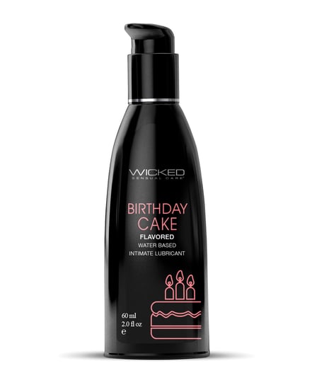 Wicked Sensual Care Water Based Lubricant – 2 oz Birthday Cake by Wicked Sensual Care product image