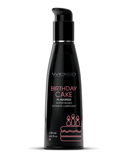 Wicked Sensual Care Water Based Lubricant – 4 oz Birthday Cake by Wicked Sensual Care product image