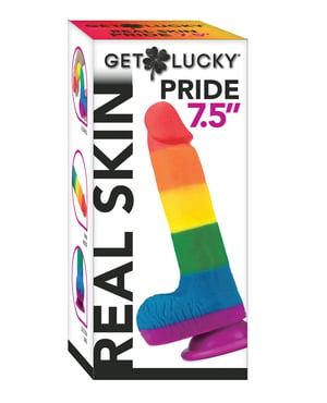Get Lucky 7.5″ Real Skin Series Pride – Rainbow by Get Lucky product image
