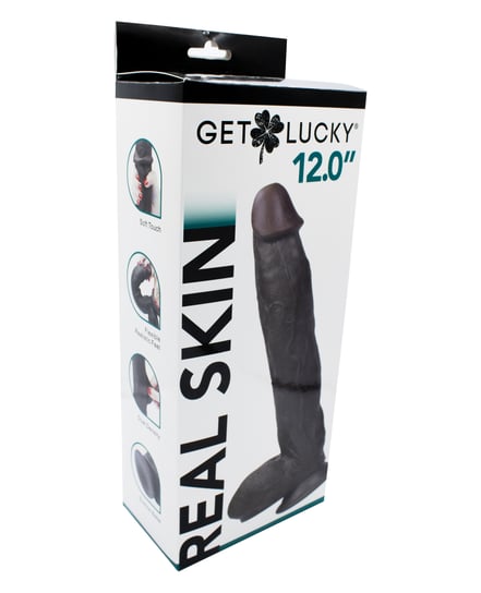 Get Lucky 12″ Real Skin Series – Dark Brown by Get Lucky product image