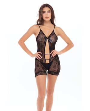 Rene Rofe After Party Bodysuit Black O/S by Rene Rofe product image