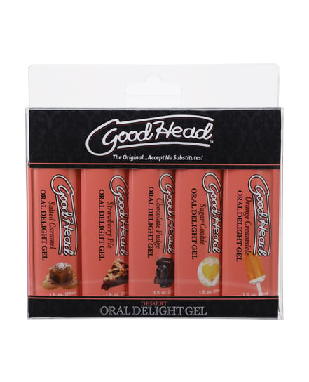GoodHead Dessert Oral Delight Gel – Asst. Flavors Pack of 5 by GoodHead product image