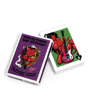 Wood Rocket Keep Em Honest Playing Cards by Wood Rocket product image