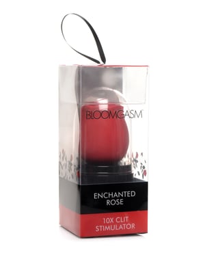 Inmi Bloomgasm Enchanted Rose 10X Clitoral Stimulator w/Case – Red by Inmi product image