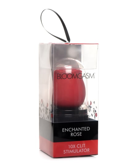 Inmi Bloomgasm Enchanted Rose 10X Clitoral Stimulator w/Case – Red by Inmi product image