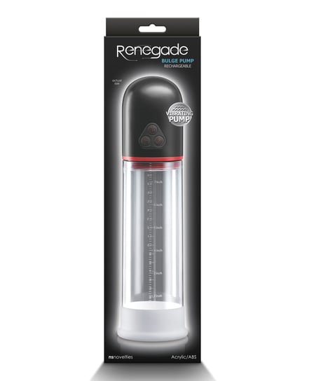 Renegade Bulge Vibrating Pump – Black by Renegade product image