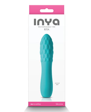 INYA Rita Rechargeable Vibe – Teal by Inya product image