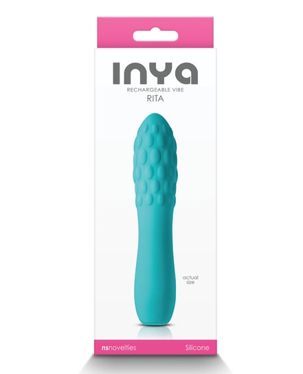 INYA Rita Rechargeable Vibe – Teal by Inya product image
