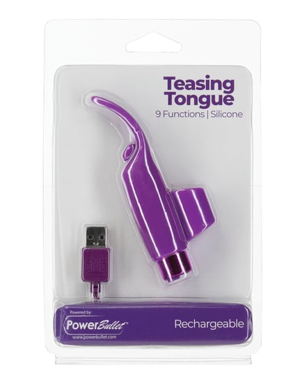 Teasing Tongue – 9 Functions Purple by Power Bullet product image