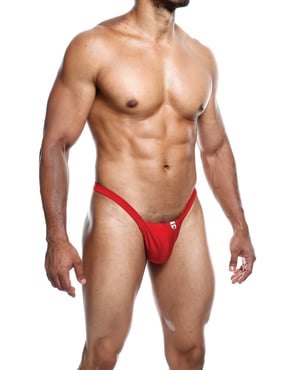Male Basics Y Buns Thong Red MD by MaleBasics product image