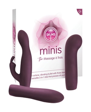 Skins Minis Massage A Trois – Magenta by Skins Minis product image