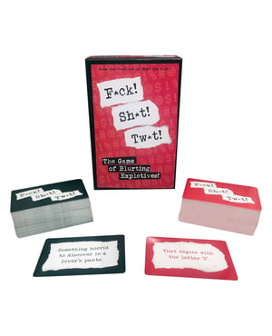 F*ck! Sh*t! Tw*t! Card Game by Kheper product image