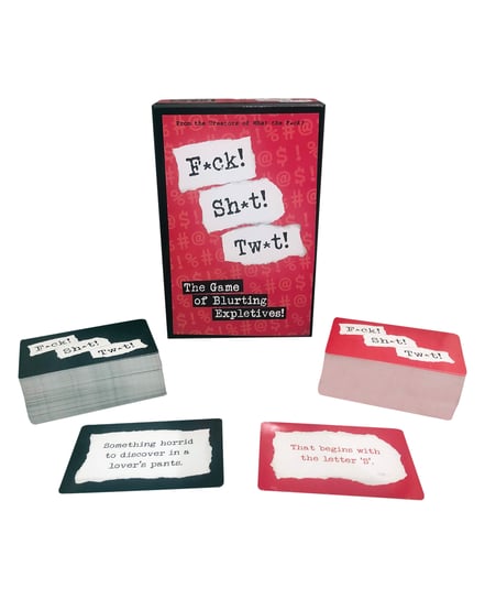 F*ck! Sh*t! Tw*t! Card Game by Kheper product image