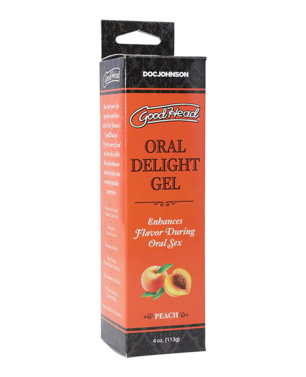 GoodHead Oral Delight Gel – 4 oz Peach by GoodHead product image
