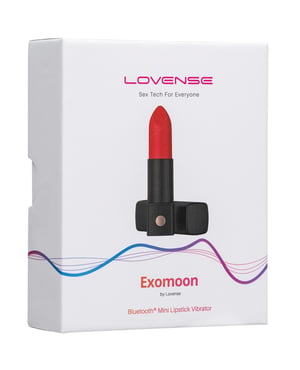 Lovense Exomoon Lipstick Vibe – Red by Lovense product image