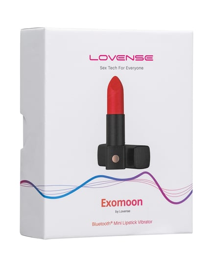 Lovense Exomoon Lipstick Vibe – Red by Lovense product image