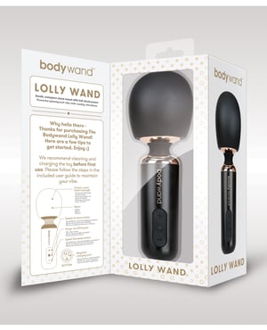 XGen Bodywand Lolly Wand – Black by Bodywand product image