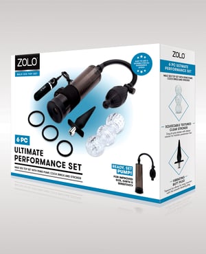 ZOLO 6 pc Ultimate Performance Set – Black by ZOLO product image
