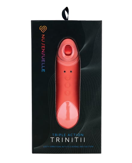 Nu Sensuelle Trinitii Tongue Vibe – Coral by Nu Sensuelle product image