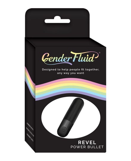 Gender Fluid Revel Power Bullet – Matte Black by Gender Fluid product image
