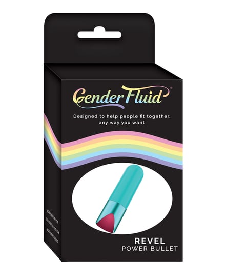 Gender Fluid Revel Power Bullet – Aqua by Gender Fluid product image