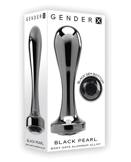 Gender X Black Pearl Plug – Black by Gender X product image