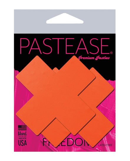 Pastease Basic Plus X Black Light Reactive – Neon Orange O/S by Pastease product image