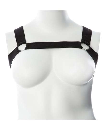 Gender Fluid Mason Harness – XL-XXXL Black by Gender Fluid product image