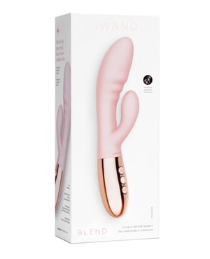 Le Wand BLEND Double Motor Rabbit Rechargeable Vibrator – Rose Gold by Le Wand product image