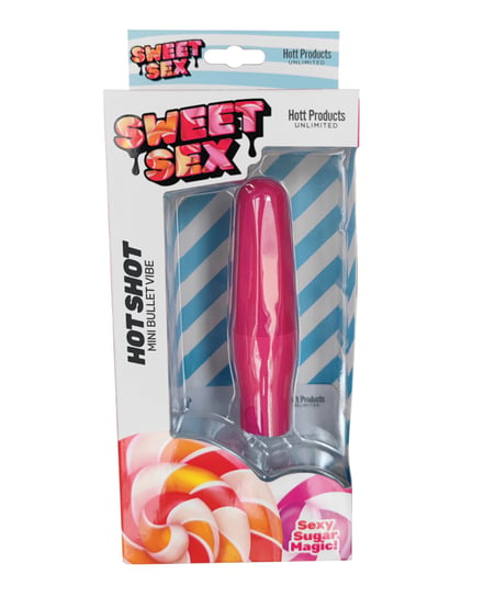 Sweet Sex Hot Shot Mini Bullet Vibe – Magenta by Sweet Sex product image