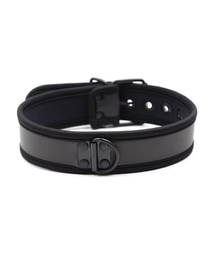 Plesur Neoprene Puppy Collar – Black by Plesur product image