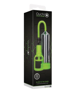 Shots Ouch Comfort Beginner Pump – Glow in the Dark by Ouch product image
