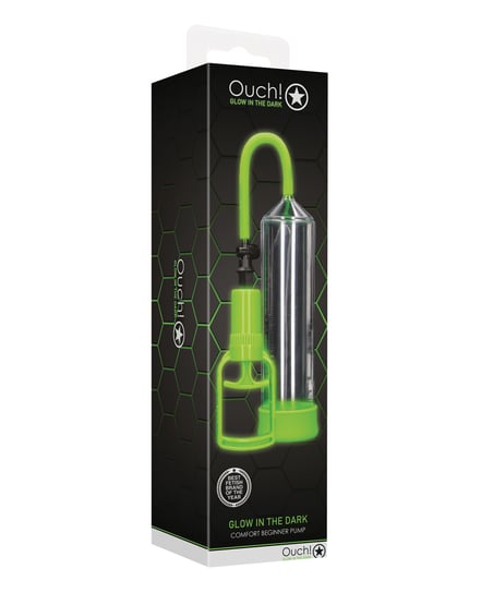 Shots Ouch Comfort Beginner Pump – Glow in the Dark by Ouch product image