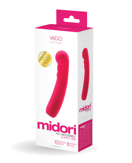 VeDO Midori Rechargeable G Spot Vibe – Foxy Pink by VeDO product image