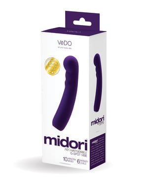 VeDO Midori Rechargeable G Spot Vibe – Deep Purple by VeDO product image
