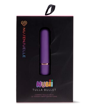 Nu Sensuelle Nubii Tulla Rounded Tip 10 Speed Bullet – Purple by Nu Sensuelle product image