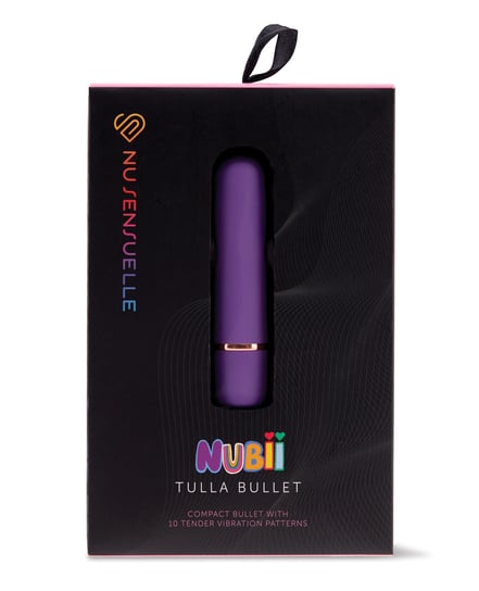 Nu Sensuelle Nubii Tulla Rounded Tip 10 Speed Bullet – Purple by Nu Sensuelle product image