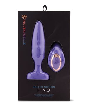 Nu Sensuelle Fino Roller Motion Plug – Ultra Violet by Nu Sensuelle product image