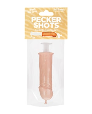 Pecker Shot Syringe – Flesh by Hott Products product image