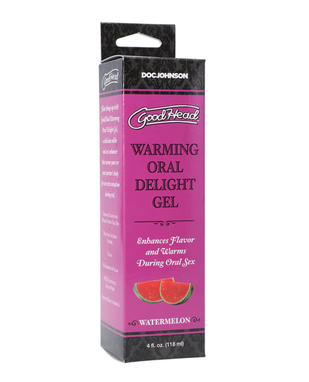 GoodHead Warming Oral Delight Gel – 4 oz Watermelon by GoodHead product image