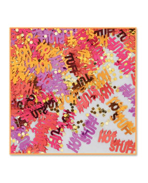 Hot Stuff Confetti – Assorted Colors by Beistle product image