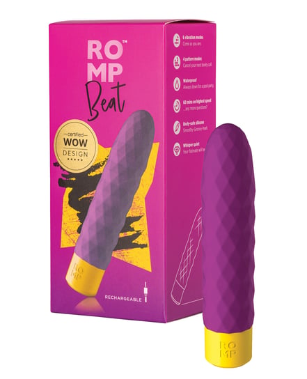 ROMP Beat Bullet Vibrator – Purple by ROMP product image