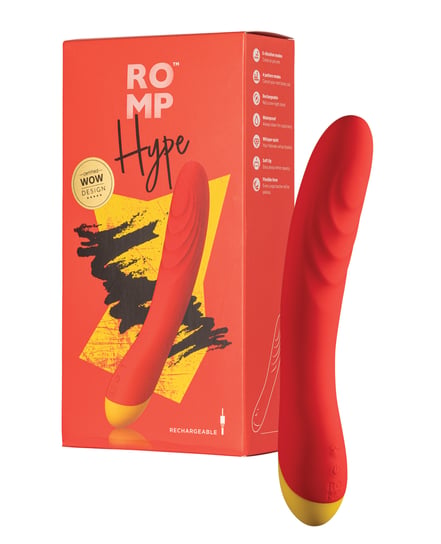 ROMP Hype G Spot Vibrator – Red by ROMP product image