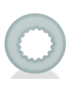 Oxballs Axis Rib Griphold Cockring – Clear Ice by Oxballs product image