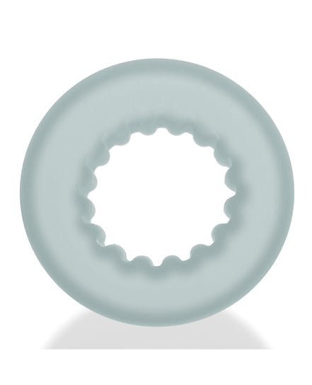 Oxballs Axis Rib Griphold Cockring – Clear Ice by Oxballs product image