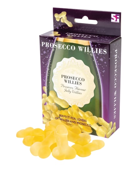 Prosecco Willies Penis Shape Gummies – Champagne by Hott Products product image