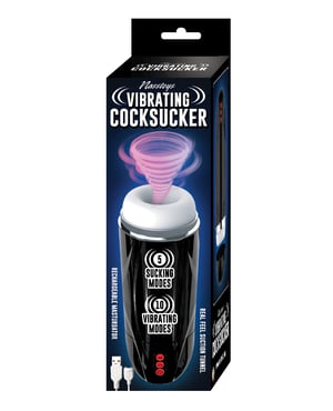 Vibrating Cocksucker – Black by Nasstoys product image