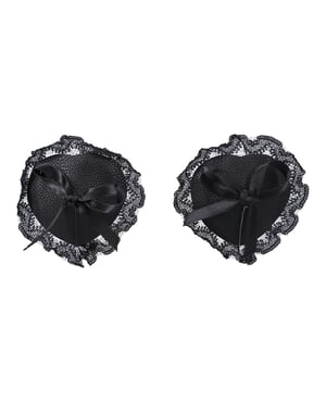 In A Bag Lace Nipple Pasties – Black by In A Bag product image