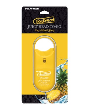 GoodHead Juicy Head Dry Mouth Spray To Go – .30 oz Pineapple by GoodHead product image