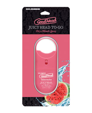 GoodHead Juicy Head Dry Mouth Spray To Go – .30 oz Watermelon by GoodHead product image